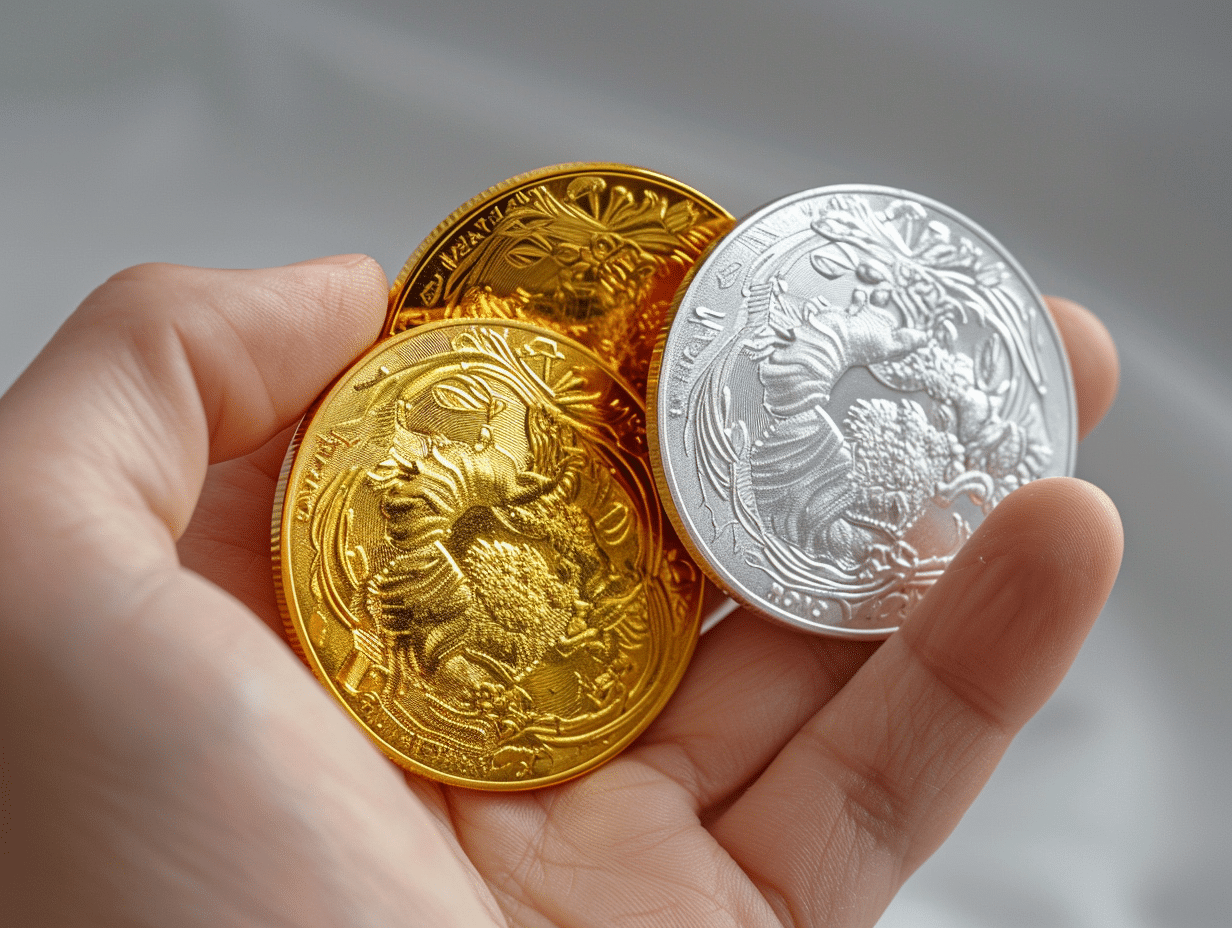 L’argent et l’or: les raisons de la différence de valeur