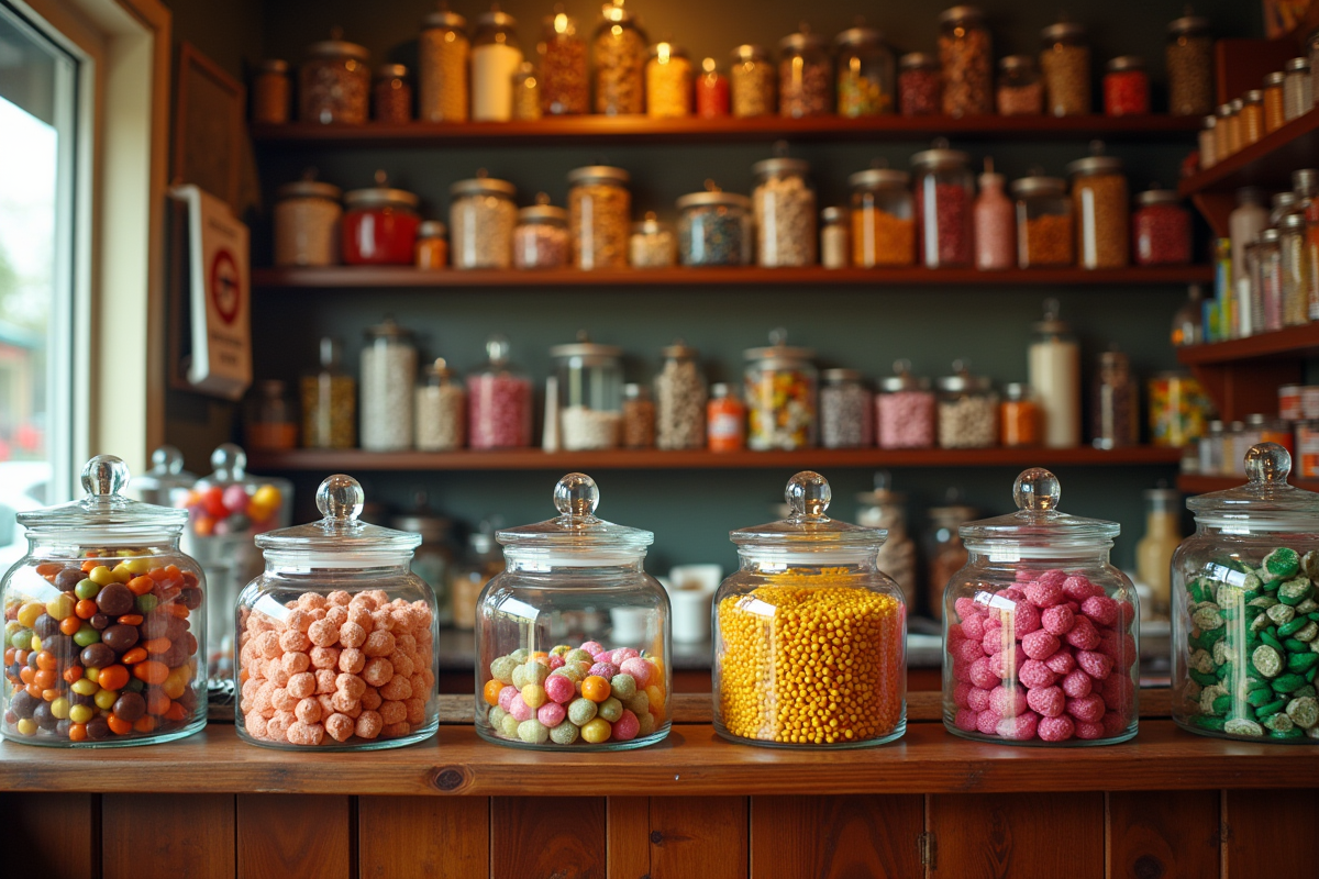 bonbons rétro
