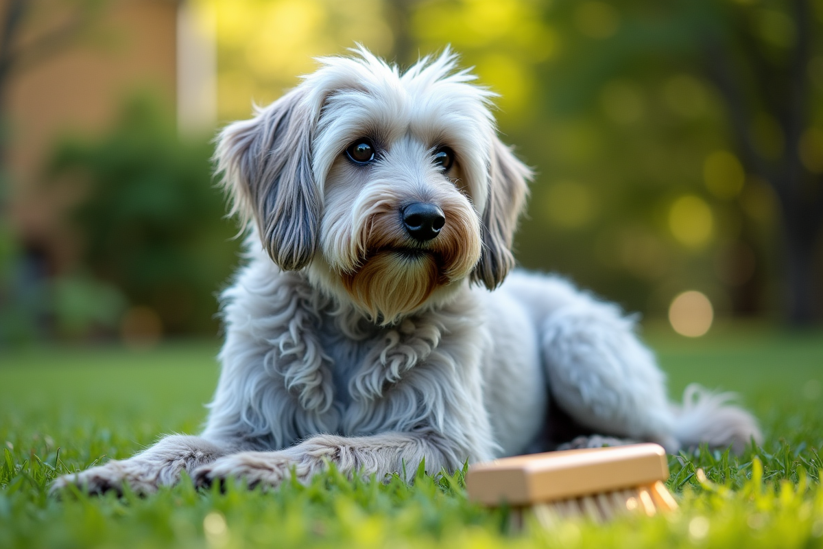 chien bleu